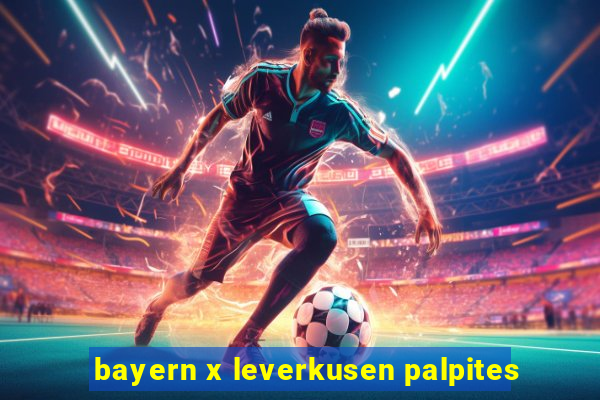 bayern x leverkusen palpites